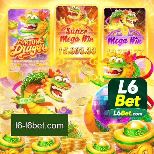 Visual apresentando slots populares da L6BET com jackpots progressivos e oportunidades de ganhos altos.